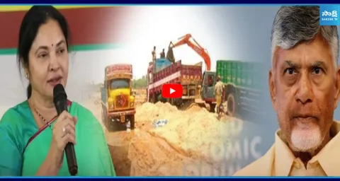 MLA Prashanthi Reddy’s Sand Mining Row CM Chandrababu Gives Green Signal 3