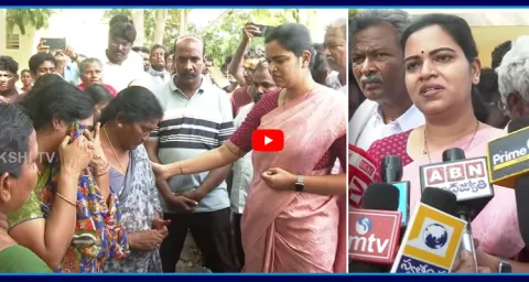Vidadala Rajini Consoles To Chilakaluripet Bus Accident Victims 1