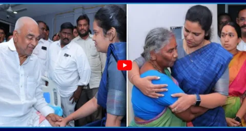 Vidadala Rajini Meets YSRCP Singareddy Kotireddy  1