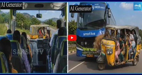 Exclusive AI Video of Palnadu Bus Auto Accident Visuals 1