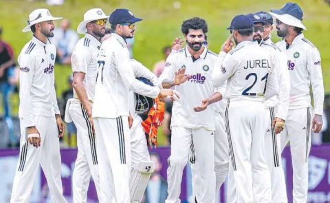 India on course for victory in second Test5