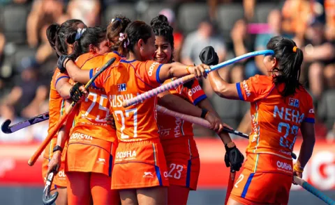 Hockey World Cup: Navneet Kaurs Brace Helps India Women Beat Germany 3-1