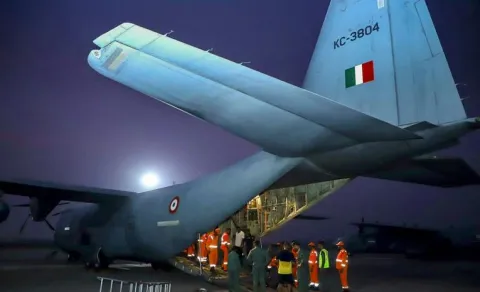 India Rushes 10 Tonnes of Relief Supplies to Flood Hit Nepal