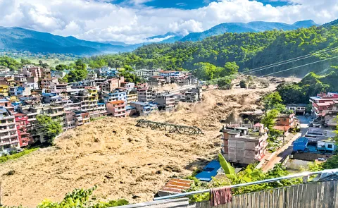 Hundreds missing and scores dead as flash flood hits Nepal