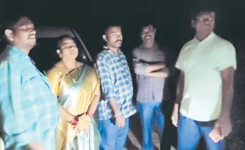 High drama at midnight near Kalabhairava Swamy temple