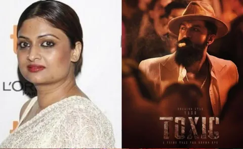 old video of Geetu Mohandas talking about Yash Toxic Movie