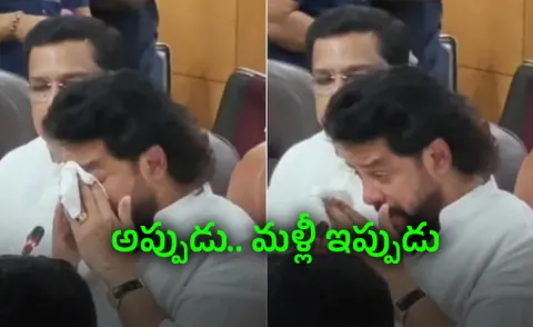  In Tears B Nagendra Quits Karnataka Cabinet Second Time15