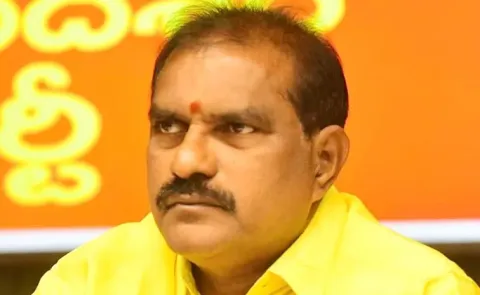 Veligonda Project Victim Protest: Sour Experience to Nimmala Ramanaidu