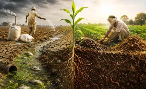Soil Health Fertilizer Misuse FAO Report Indian Agriculture