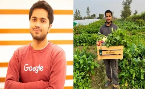 Mantaj Sidhu Ex Google employee quits Punjab to grow organic food
