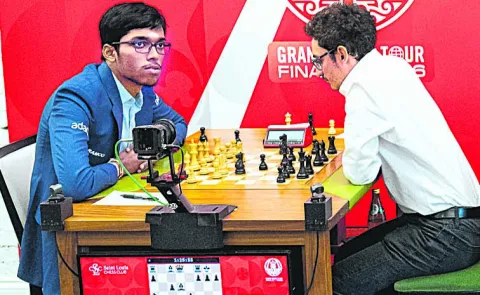 Praggnanandhaas second game drawn