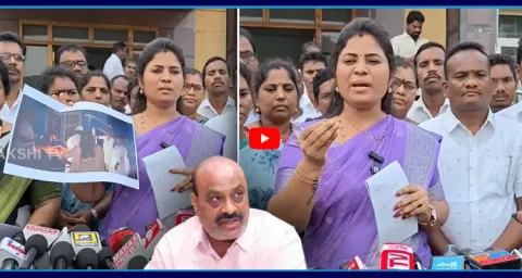 Pushpa Sreevani Strong Counter To Atchannaidu 1