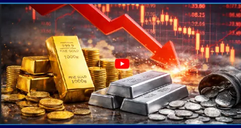 Gold And Silver Rates Dropped 1