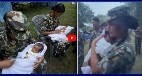 Nepal Floods Rescue Operation By Nepal Army Officers 1