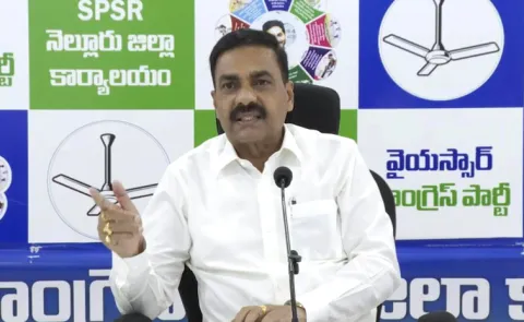Ysrcp Leader Kakani Govardhan Reddy Fires On Chandrababu