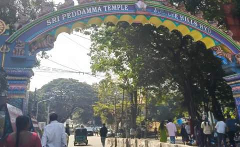 Telangana Hyderabad Jubilee Hills Peddamma Temple Mishap Details