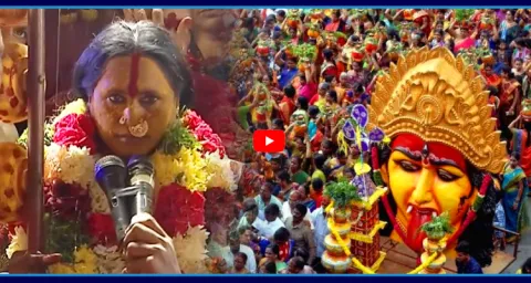 Swarnalatha Bhavishyavani At Ujjaini Mahankali Bonalu Secunderabad 1