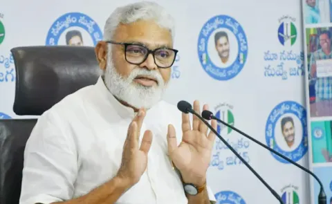 Ambati Rambabu Fires on Union Minister Pemmasani Chandrasekhar