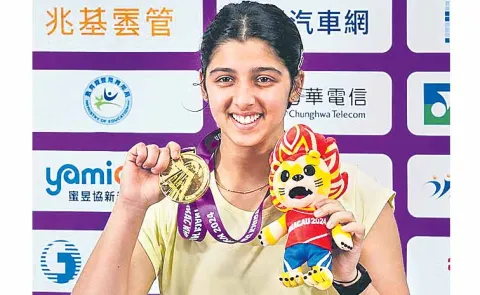 Tanvi Sharma wins first Super 300 tournament title of her career