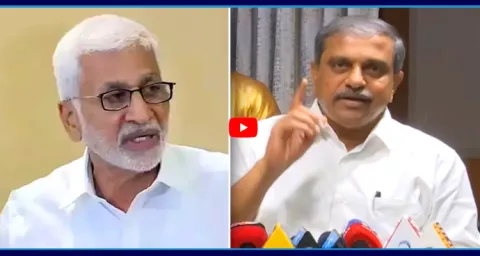 Sajjala Ramakrishna Reddy Strong Counter To Vijay Sai Reddy Comments  1