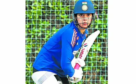 Indian team first match in the Womens Asia Cup T20 cricket tournament against Thailand 