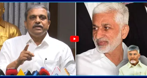 Sajjala Ramakrishna Reddy Strong Warning To Vijayasai Reddy  1