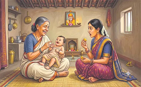 Six Kg Gold Girl Child Emotional Telugu Story10
