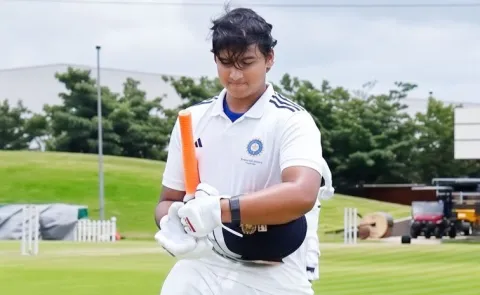Vaibhav Sooryavanshi Dismissed On 92 Misses All Time Record