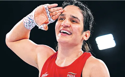 Rajasthan Arundhati Chaudhary wins gold in boxing category