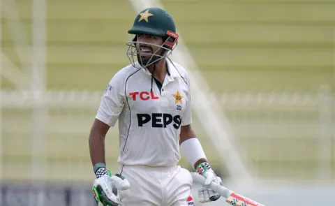 Babar Azam Fumes In Anger After Terrible Mix Up Costs Him Test Century