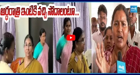 YSRCP Noori Fathima Fire's On Chandrababu Over Her Father Mustafa Arrest  1