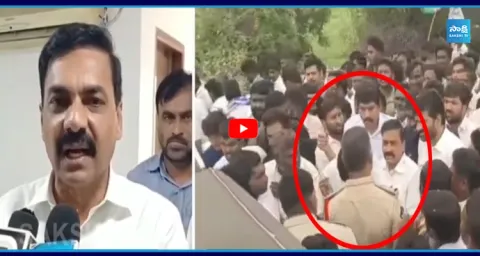 Kakani Govardhan Reddy Vs Police in Gudur  1