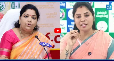 Pushpa Srivani Mass Counter To Sandhya Rani  1