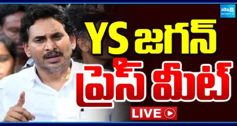 Watch Live YS Jagan Mohan Reddy Press Meet At Devarapalli  1