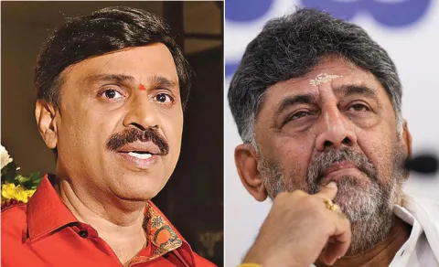 Gali Janardhana Reddy Fire On DK Shiva Kumar