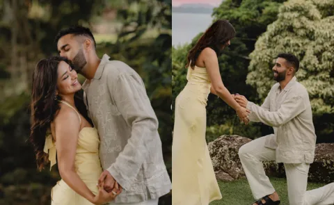Jiyaa Shankar introduces fiance Kaaran in romantic engagement reveal