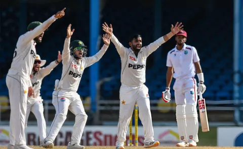 Pakistan Risen-Spot-In-WTC Points Table-Thrash-West-Indies-2nd Test
