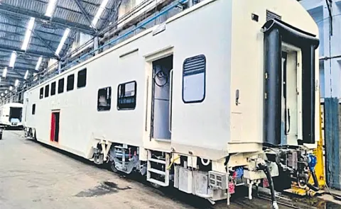 Passenger cum cargo double decker trains planned