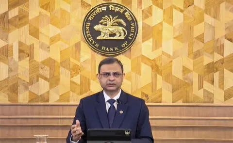 Reserve Bank of India keeps policy repo rate unchanged at 5. 25 percent