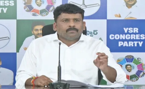 YSRCP Spokes Person Karumuri Venkat Reddy Slams Chandrababu Sarkar