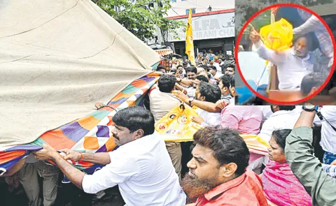 Chandrababu Govt Anarchy On YSRCP Protests All Over Andhra Pradesh