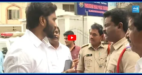 Margani Bharat Strong Warning to Rajahmundry SI Overaction 1
