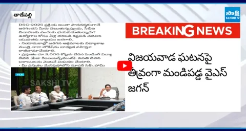 YS Jagan Serious On Chandrababu Over Attacks On YSRCP Protest Camps 1