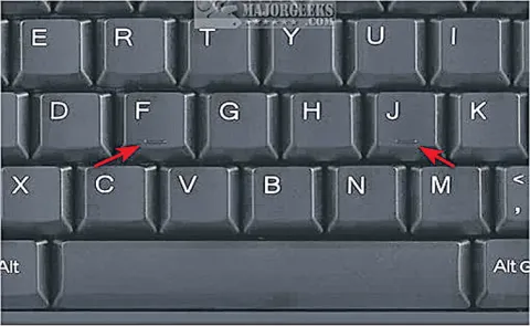 Why F And J Keys Have Small Bumps On Keyboard