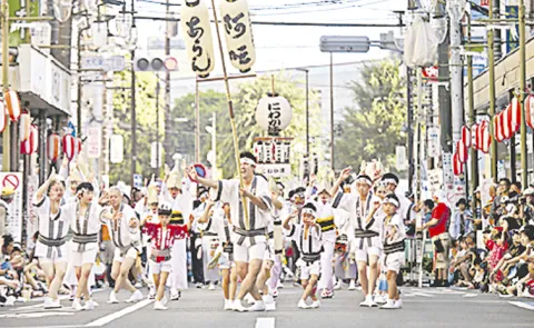 Japan Tokushima City Bustles Ahead of Historic Awa Odori Festival