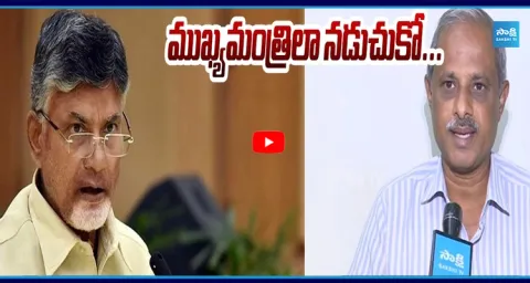 Analyst Purushotham Reddy Warning To Chandrababu 1