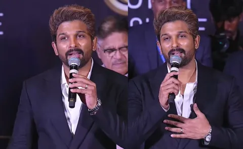 Allu Arjun Speech Vizag AAA Cinemas Theatre Launch 