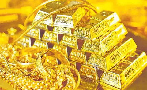 Gold imports drop sharply