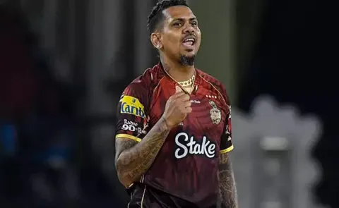 Miserly Narine at it again as TKR begin title defence in style