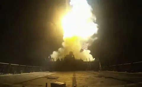US military began striking targets in Iran